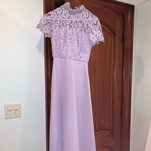 LILAC ASOS GOWN